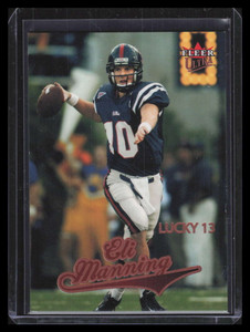 2004 Ultra 201 Eli Manning l13 Rookie 62/500 Lucky 13