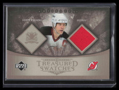 2005-06 Artifacts Treasured Swatches Pewter TSSS Scott Stevens Jersey 4/10