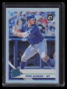 2019 Donruss Optic Holo 82 Pete Alonso RR Rated Rookie