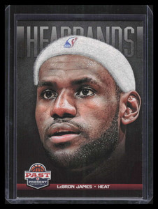 2012-13 Panini Past and Present Headbands 12 LeBron James 126201