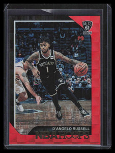 2018-19 Hoops Red Checkerboard 98 D'Angelo Russell 13/15