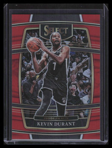 2021-22 Select Prizms Red Refractor 50 Kevin Durant 111/199