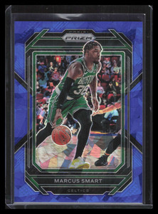 2022-23 Panini Prizm Prizms Blue Ice Refractor 3 Marcus Smart 89/125