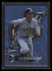 2018 Topps High Tek Blue HTARD Alex Rodriguez 149/150