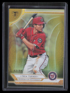 2018 Topps Triple Threads Gold 53 Trea Turner 93/99