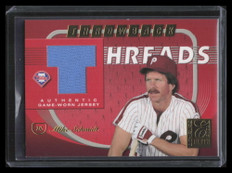 2001 Donruss Elite Throwback Threads tt7 Mike Schmidt Jersey 84/75 /100