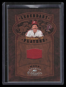 2005 Donruss Classics Legendary Players Hat 26 Mike Schmidt Cap Hat 4/25