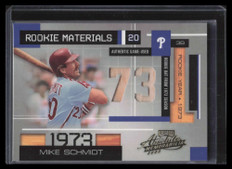 2003 Absolute Memorabilia Rookie Materials Season 14 Mike Schmidt Bat 29/73