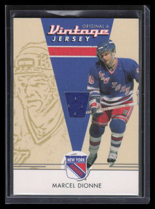 2003-04 Parkhurst Original Six New York Vintage nm29 Marcel Dionne Jersey /60