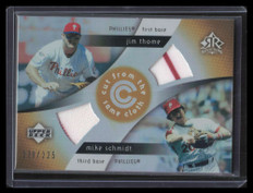 2005 Reflections Cut From the Same Cloth Thome Mike Schmidt Dual Jersey 178/225