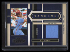 2004 Playoff Honors Tandem Material 40 Jim Thome Mike Schmidt Dual Jersey 94/100