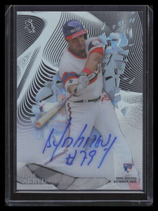 2014 Topps High Tek Autographs HTJA Jose Abreu Rookie Auto