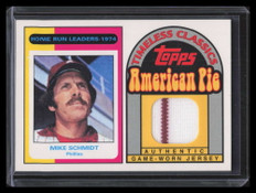 2001 Topps American Pie Timeless Classics Relics bbtc30 Mike Schmidt 75 Jersey