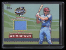 2004 Topps Series Stitches Relics MS Mike Schmidt Uniform Jersey