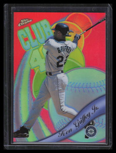 2006 Finest Blue Refractor 19 Ken Griffey Jr. 64/299 - Sportsnut Cards