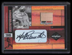 2005 Leaf Limited Lumberjacks Signature Bat 25 Mike Schmidt Bat Auto 8/10