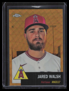 2022 Topps Chrome Platinum Anniversary Gold Wave Refractor 66 Jared Walsh 24/50