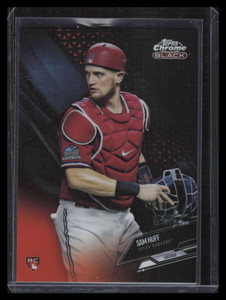 2021 Topps Chrome Black Orange Refractor 59 Sam Huff Rookie 3/25