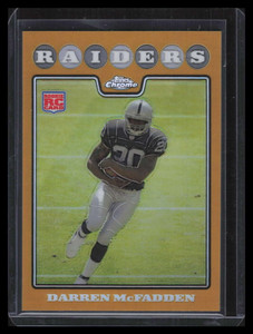 2008 Topps Topps Chrome Gold Refractor Insert 346 Darren McFadden Rookie