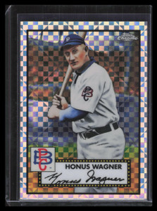 2021 Topps Chrome Platinum Anniversary X-fractor 616 Honus Wagner