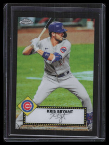 2021 Topps '52 Topps Redux Chrome Black Refractor tc5239 Kris Bryant 19/25