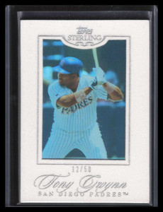 2006 Topps Sterling Framed White 179 Tony Gwynn 12/50