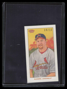 2020 Topps 206 Wave 5 Blank Back 40 Mark McGwire 4/10