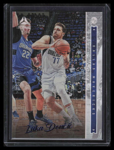 2021-22 Panini Chronicles Blue 242 Luka Doncic Luminance 47/99