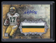 2014 Topps Inception Jumbo Autographs IAJPDA Davante Adams Rookie Patch Auto