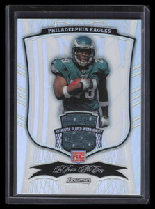 2009 Bowman Sterling Refractor 155a LeSean McCoy Rookie Jersey 161/199