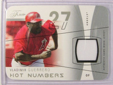 2004 Flair Hot Numbers Vladimir Guerrero jersey #D09/13 #HN-VG