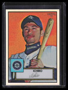 2006 Topps '52 Debut Flashbacks Chrome Refractor df4 Ichiro Suzuki 500/552