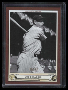 2005 Origins Gold 146 Joe DiMaggio 6/20