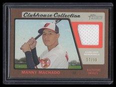 2015 Topps Heritage Clubhouse Collection Relics Gold Manny Machado Bat 57/99