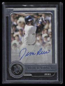2019 Topps Museum Collection Archival Autographs AAJR Jim Rice Auto 47/299