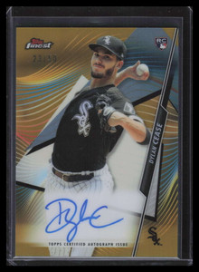 2020 Finest Autographs Gold Refractor FADC Dylan Cease Rookie Auto 23/50
