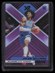 2022-23 Panini Chronicles Purple 275 Jalen Williams XR Rookie 43/49