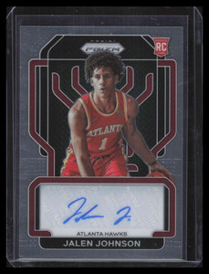 2021-22 Panini Prizm Rookie Signatures 20 Jalen Johnson Rookie Auto 134041