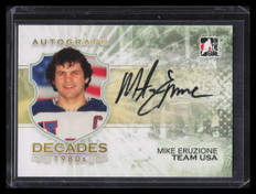 2010-11 ITG Decades 1980s Autographs AME Mike Eruzione Auto Team USA 134254