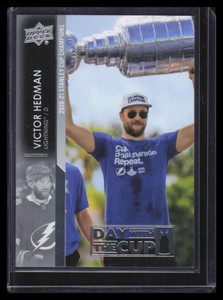 2021-22 Upper Deck Day With the Cup dc3 Victor Hedman