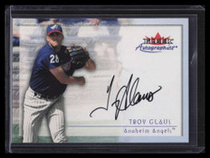 2001 Fleer Autographics 36 Troy Glaus Auto