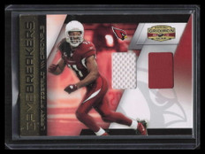 2010 Panini Gridiron Gear Gamebreakers 1 Larry Fitzgerald Dual Jersey 30/100