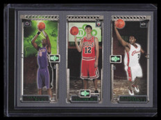 2003-04 Topps Rookie Matrix BHJ Hinrich 117 Bosh 114 LeBron James 111 Rookie