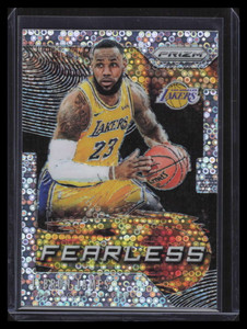 2019-20 Panini Prizm Fearless Fast Break 3 LeBron James