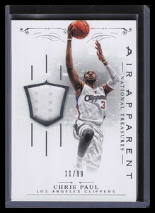 2013-14 Panini National Treasures Air Apparent Materials Chris Paul Jersey 11/99