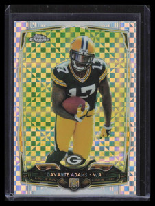 2014 Topps Chrome Xfractor 114 Davante Adams Rookie