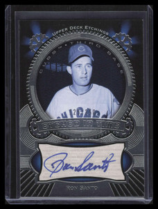 2004 Upper Deck Etchings Etched in Time Autographs SO Ron Santo Auto 125/250