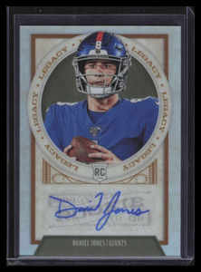 2019 Panini Legacy Autographs 205 Daniel Jones Rookie Auto 43/50 Chronicles