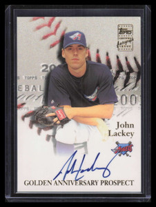 2001 Topps Golden Anniversary Autographs GAAJL John Lackey Auto i2 135447