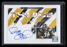 2021 Panini Impeccable Impeccable Nickname Autographs 5 Jerome Bettis Auto 1/35